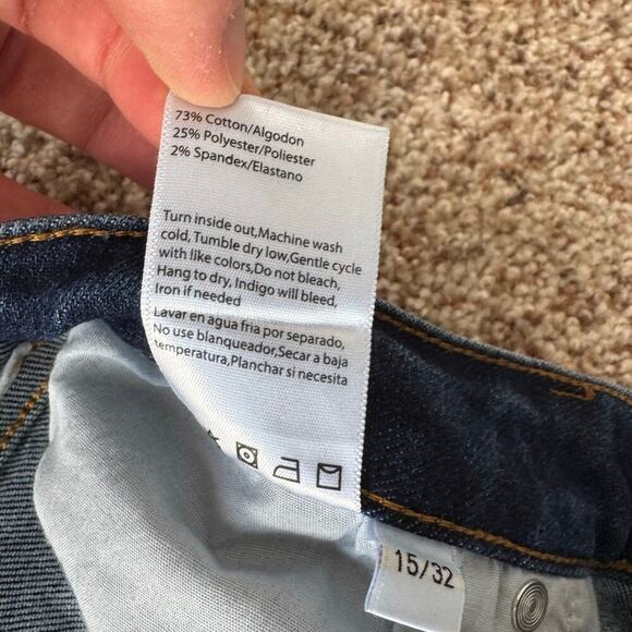 RISEN Jeans Woman's Jeans/Pants ,15/32, Blue Denim, Flare; TALL/LONG, Stretchy - Picture 8 of 11